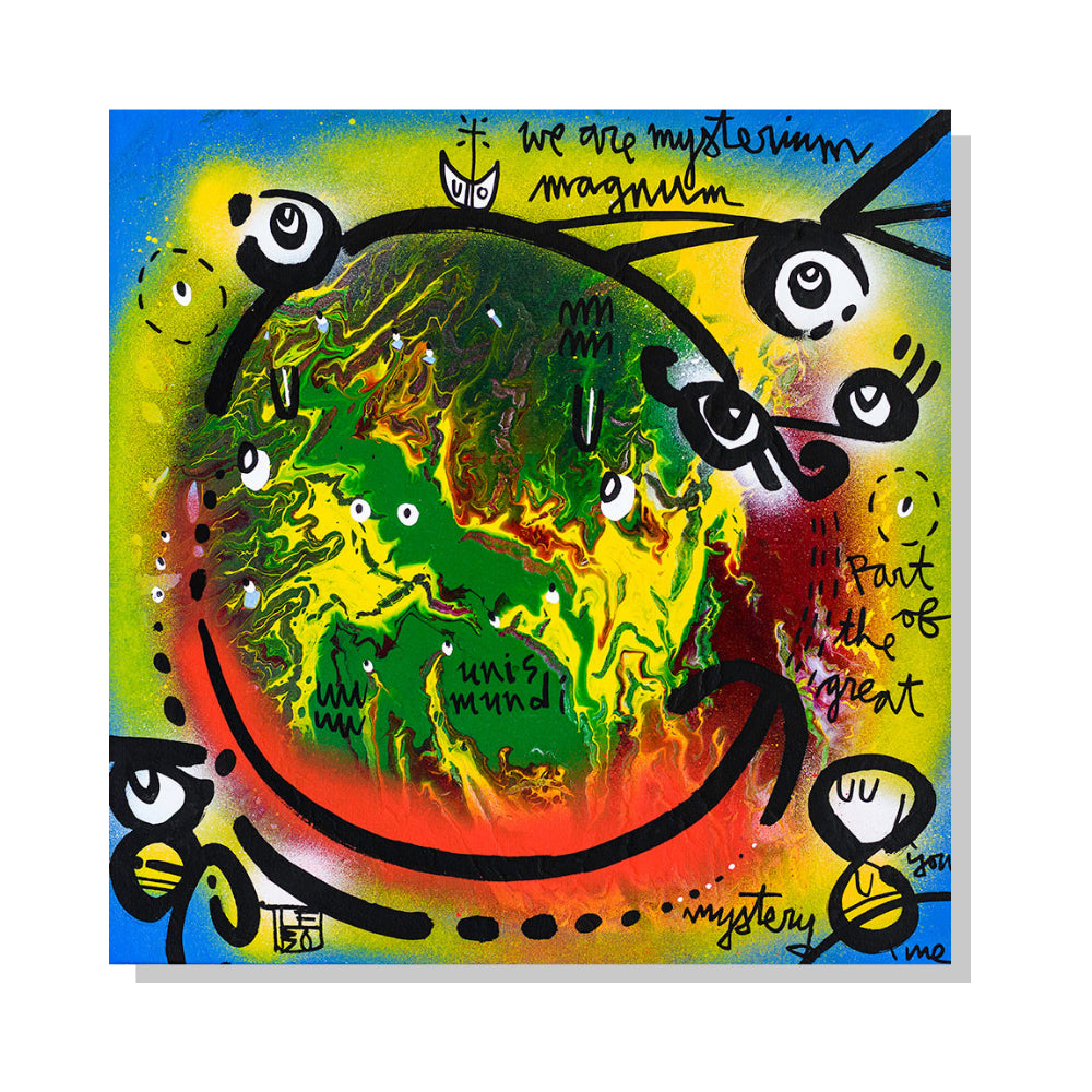 We are Mysterium Magnum (great mystery) - Mineral Print